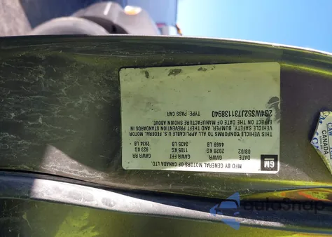 2003 Buick Century Custom из США, поврежденный, VIN 2G4WS52J731138940